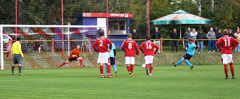 Zachař-penalta (FK Rudná) 1:2