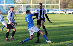 FOTO | Záblatí prolomilo obranný val Vřesiny a těsným výsledkem vítězí