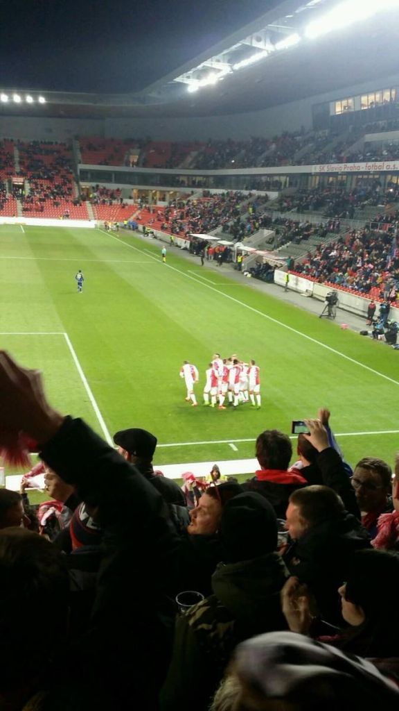 Petr byl zadržen na zápase Slavie s Jihlavou.