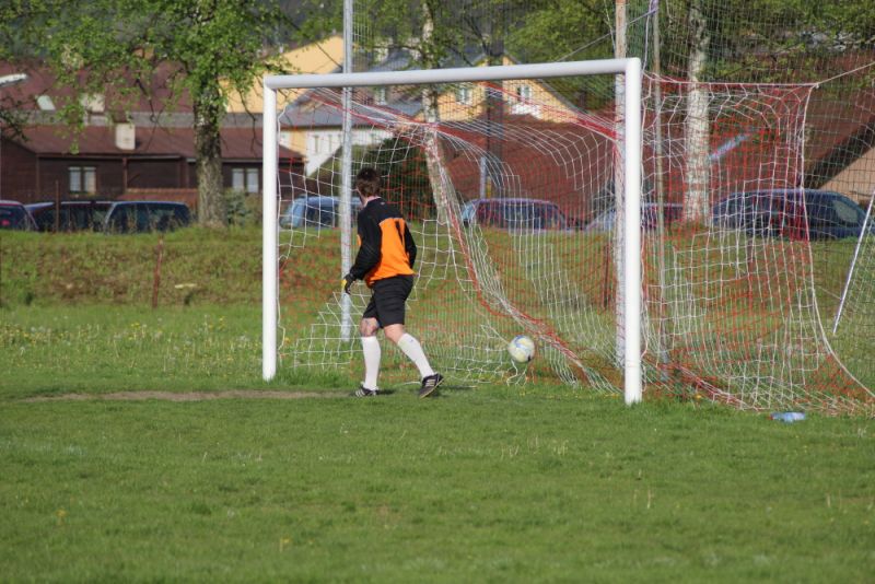 situace po brnce M. Kolafy z pokutového kopu čtvrtý gól hostí