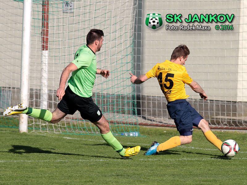 8.5.2016 - SK Jankov - SK SIKO Čimelice 2:0 (1:0)