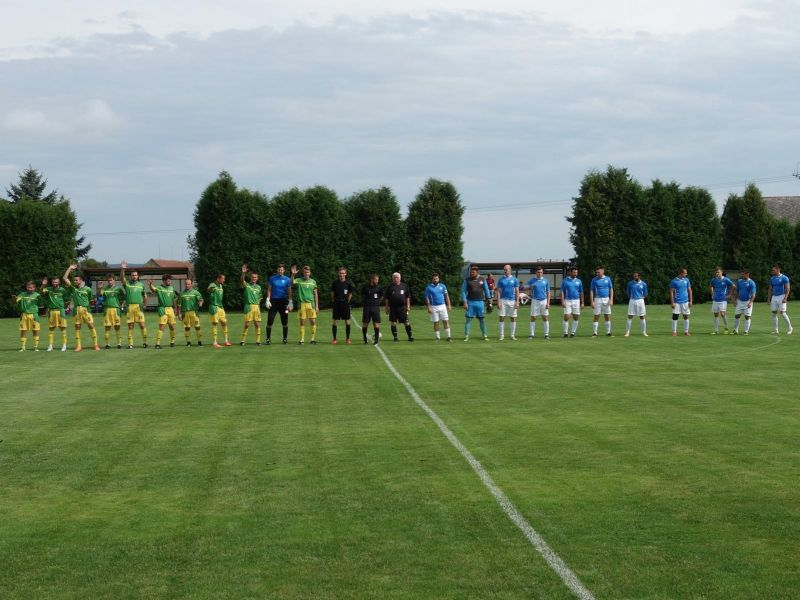 Utkání FK Sokol Třebětice - AC Buk