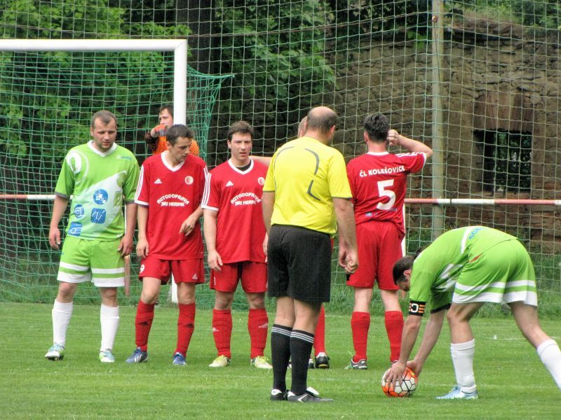 Momentky 22. kola OP Rakovník, Kolešovice - Janov