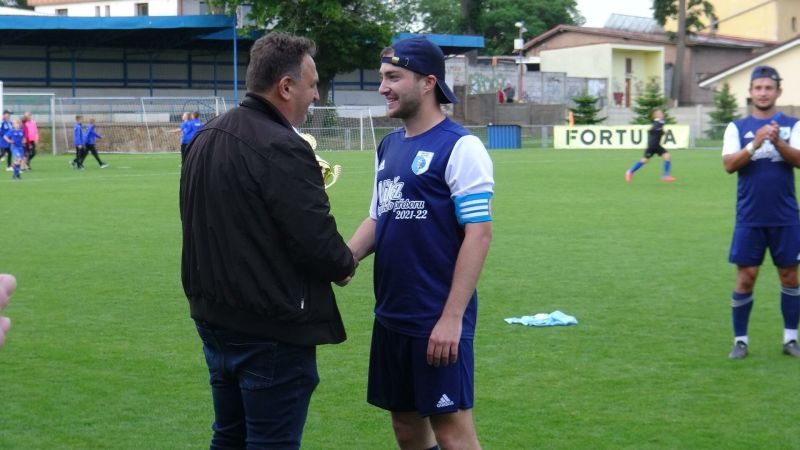 El Capitano Jakub Trejbal a šéf KFS Václav Andrejs