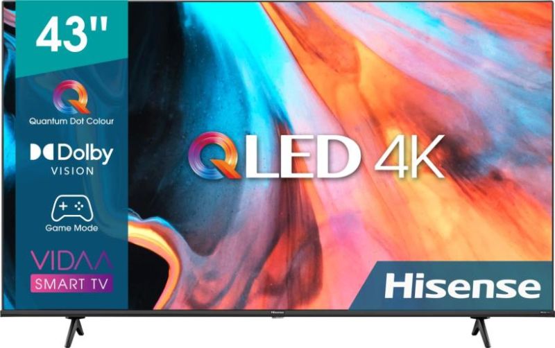 5x Hisense QLED TV 43E7HQ, 9 000 bodů