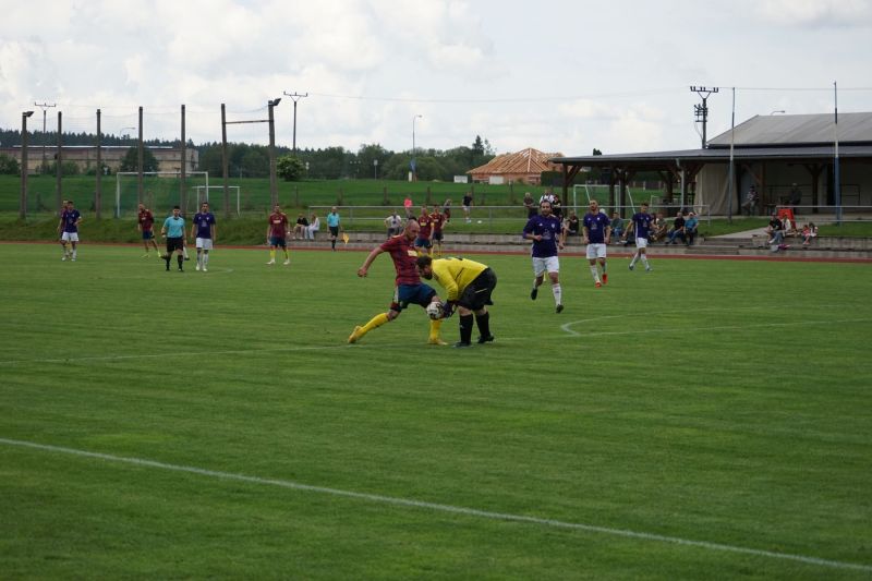 Autor fotek: Fotbal Nová Bystřice (facebook) 