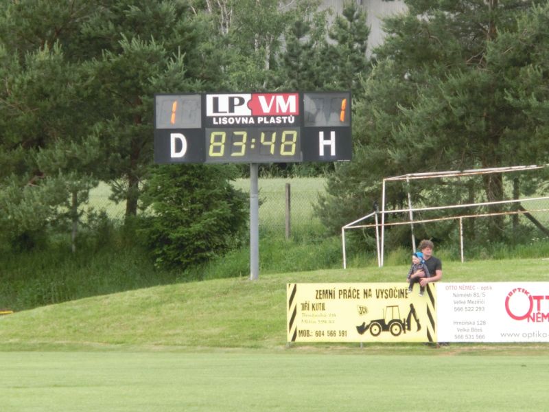 domácí rychle odpověděli na vedoucí gól O. Bítýšky