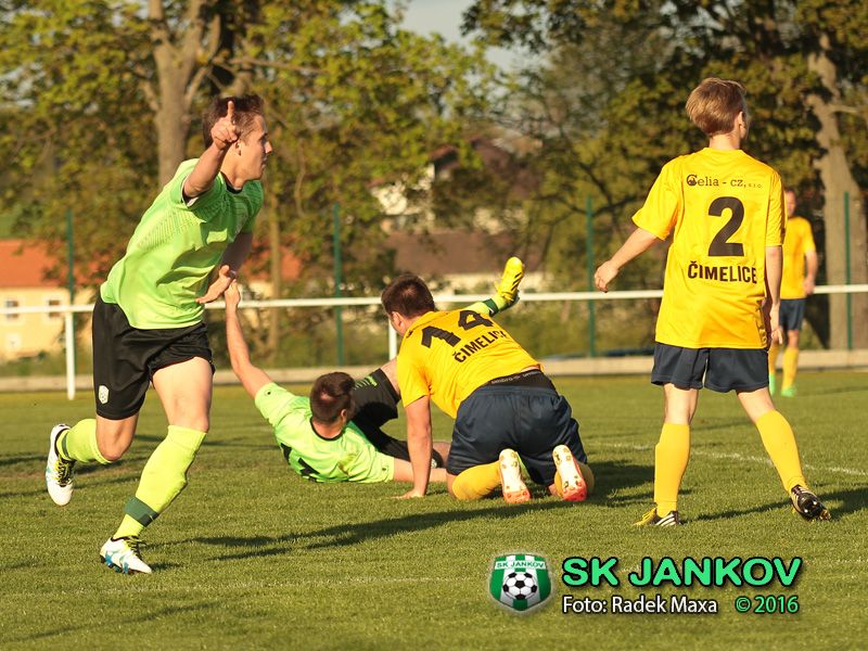 8.5.2016 - SK Jankov - SK SIKO Čimelice 2:0 (1:0)