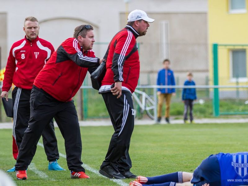 Trenér Michal Mašek se umí svých hráčů zastat