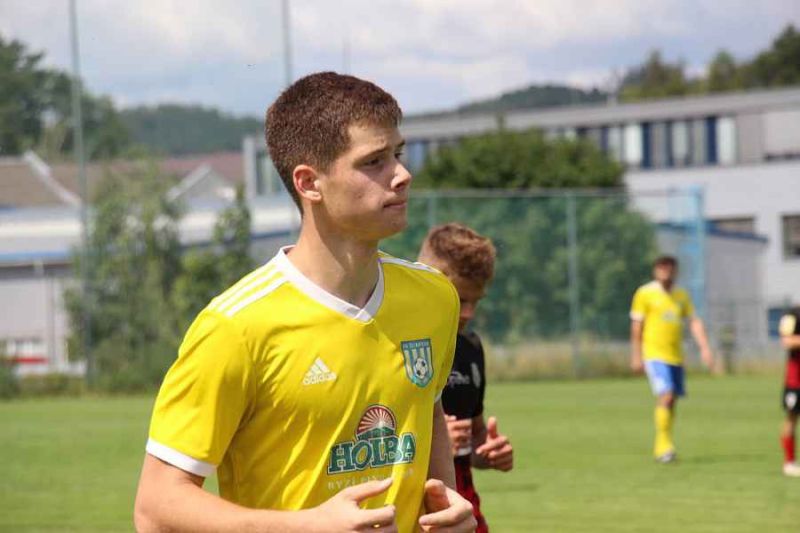 Adam Žák, útočník týmu FK Šumperk "B" 